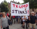 Trump Go Home Rally Manchester